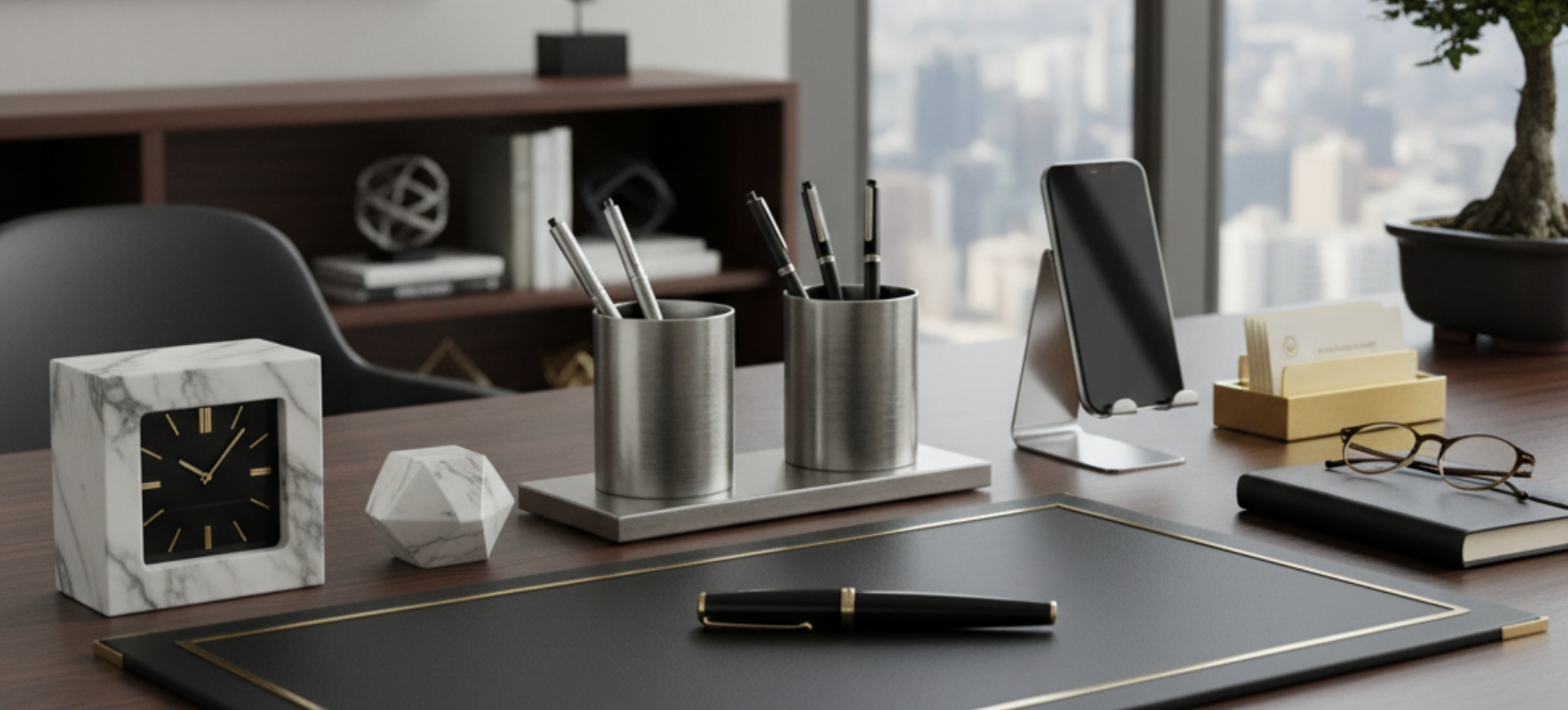 How Luxury Office Accessories Solve the Problem of Finding a Refined Business Gift?