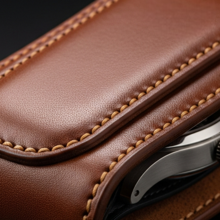 Leather Watch Cases That Combine Protection, Craftsmanship, and Timeless Style