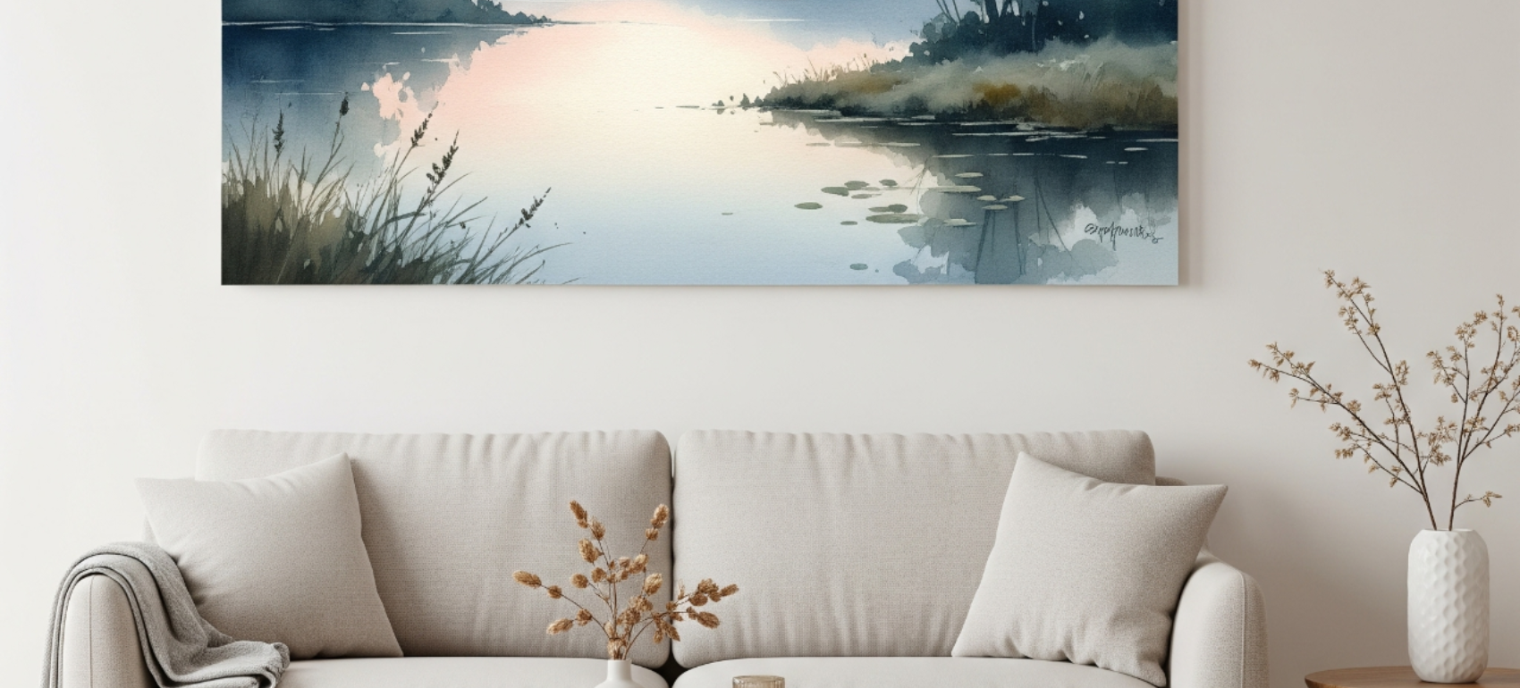Watercolor Paintings for Your Home: Soft Elegance That Brings Walls to Life