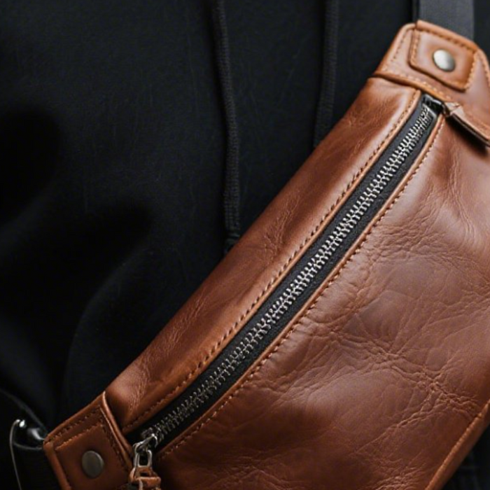 Minimalist Carry: Slim Leather Sling Bags for Urban Commuters