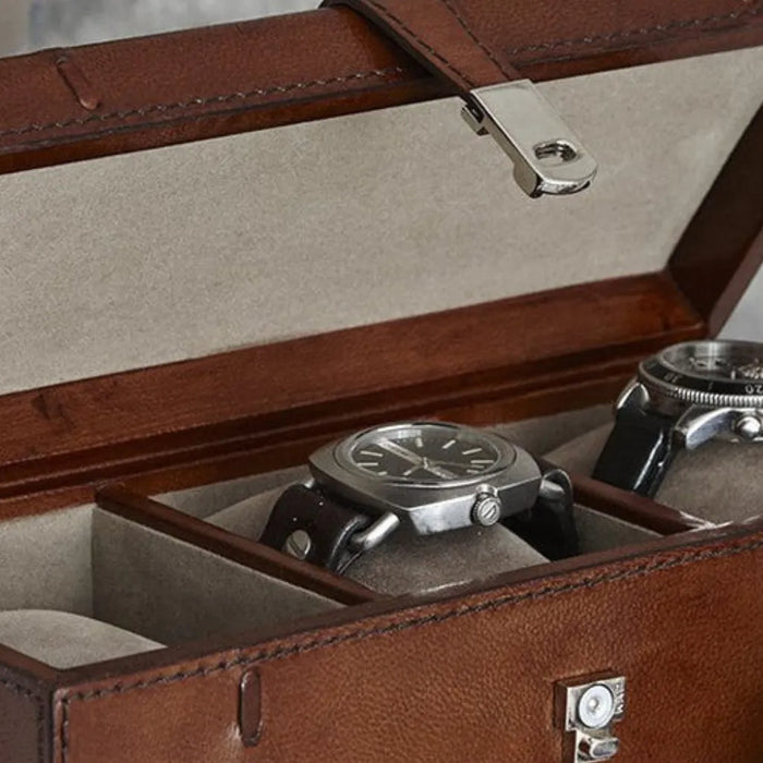 Exquisite Leather Watch Cases for Collectors and Enthusiasts