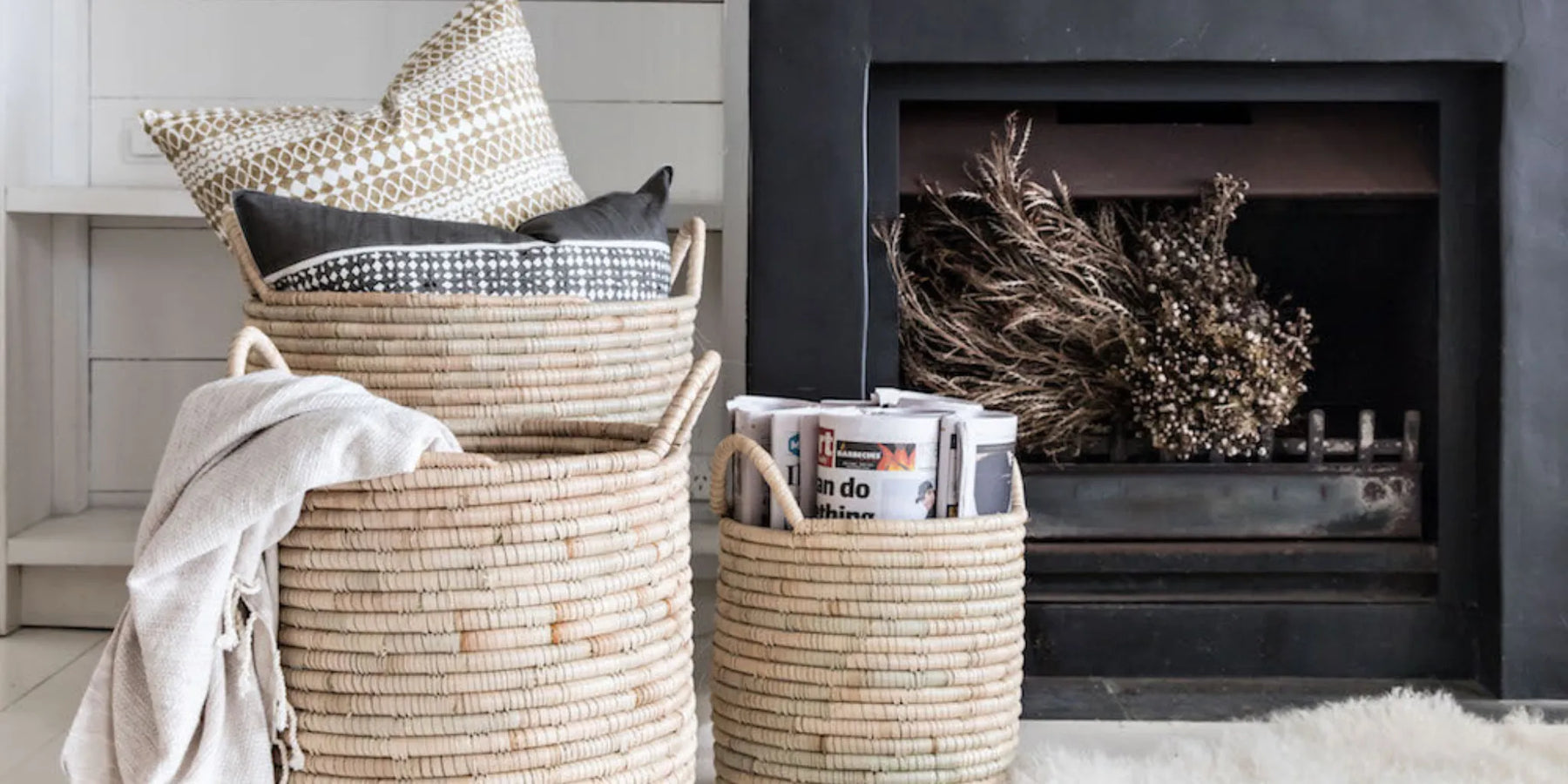 Decorative Baskets for a Sophisticated Home