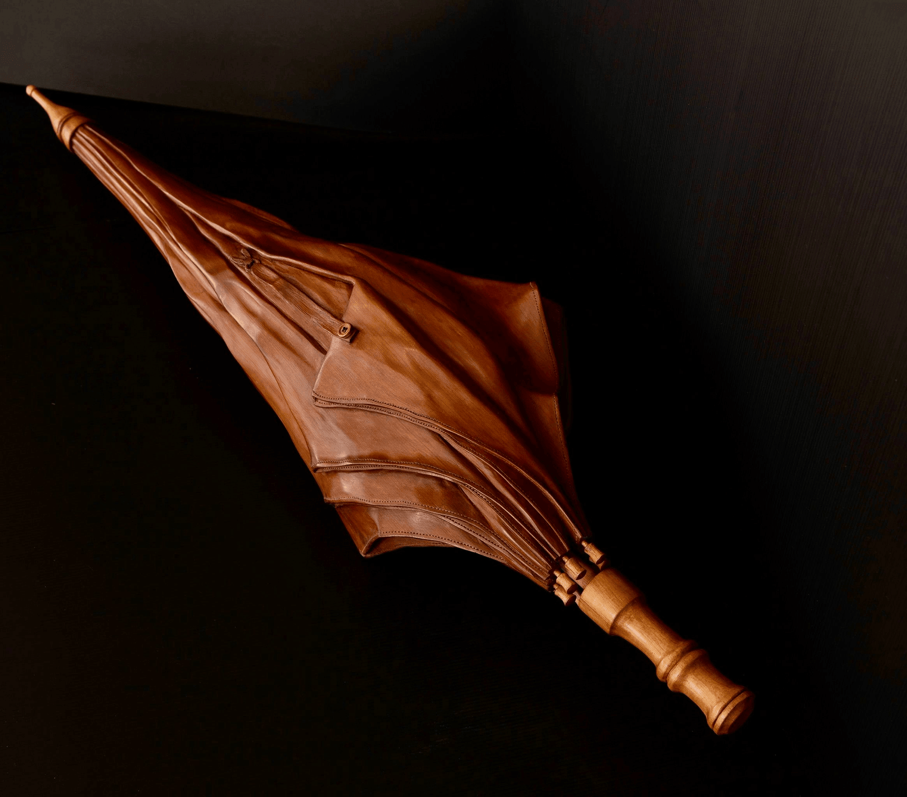 Bamboo Handle Umbrellas for the Style-Conscious