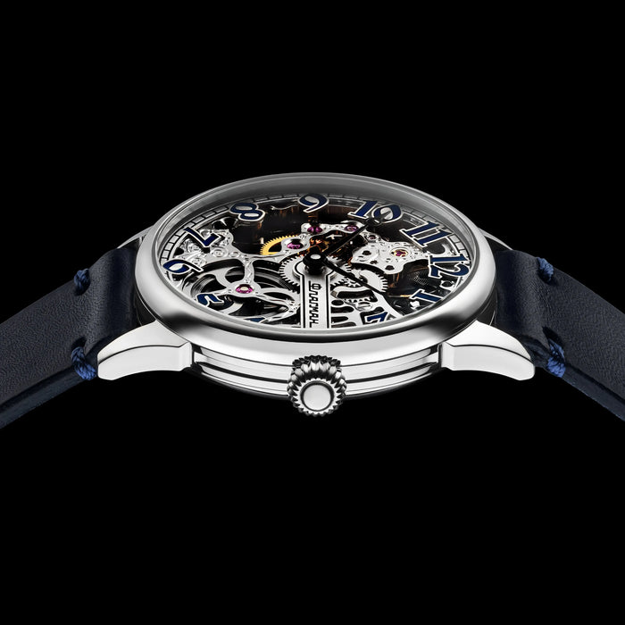 Luxury Elegant Design Steampunk Skeleton Watch