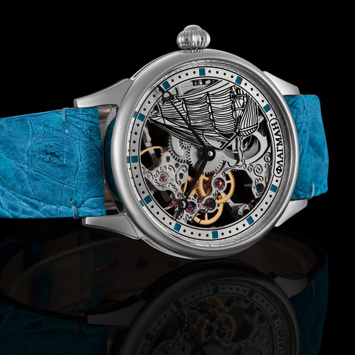 Handmade Skeleton Mechanical Watch – Custom Steampunk Design