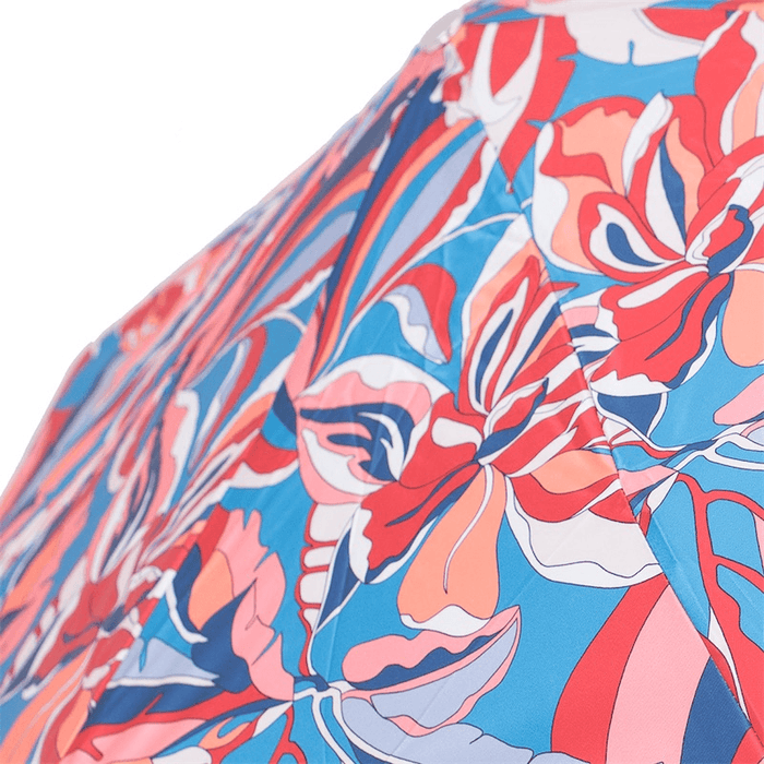 Leather Handle Summer Exclusive Folding Umbrella Women