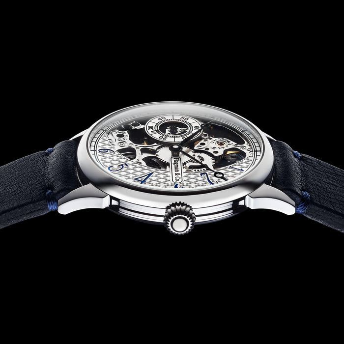 Handmade Steampunk Skeleton Watch – Unique Mechanical Timepiece