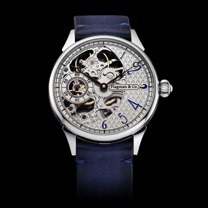 Handmade Steampunk Skeleton Watch – Unique Mechanical Timepiece