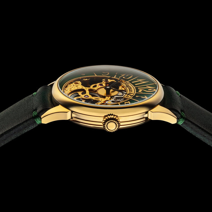 Custom Skeleton Steampunk Mechanical Luxury Watch for Men