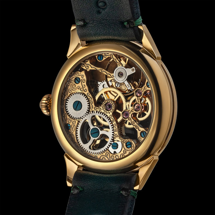 Custom Skeleton Steampunk Mechanical Luxury Watch for Men