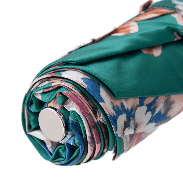 Rabbit Flowered Chic Folding Umbrella Elegant