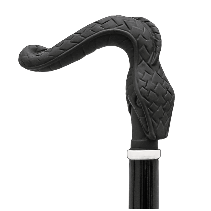 Handmade Golden Snake Walking Stick, Luxury Stylish Cane