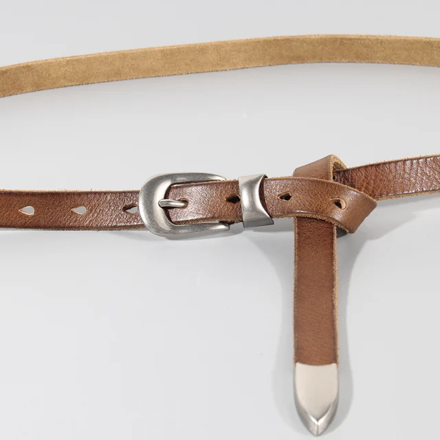 Thin Knotted Exclusive Decorative Ladies Belt