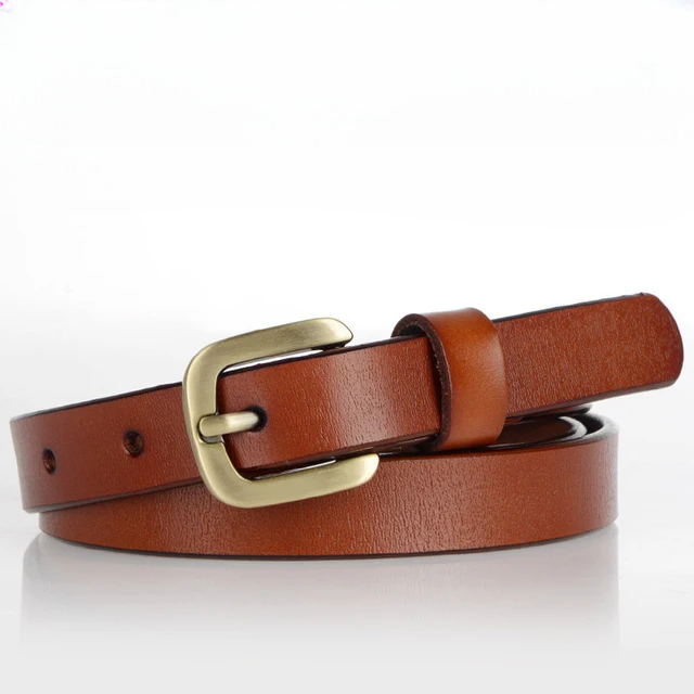 High-Quality Genuine Leather Designer Belt for Women