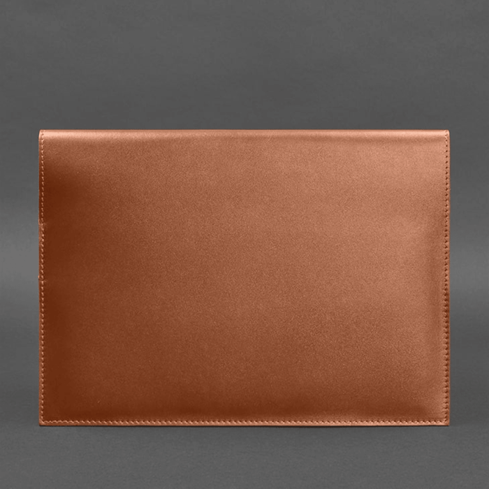 Handmade Dark Blue Leather Folder for Documents A4 on Magnets
