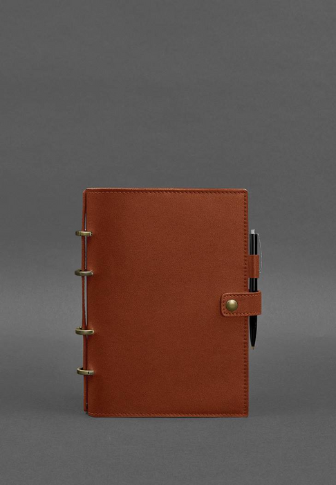 Handcrafted Leather Bound Notebook with Cover
