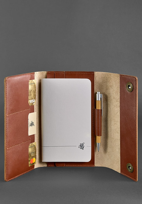 High-Quality Unique Leather Bound Notebook A5 with Cover