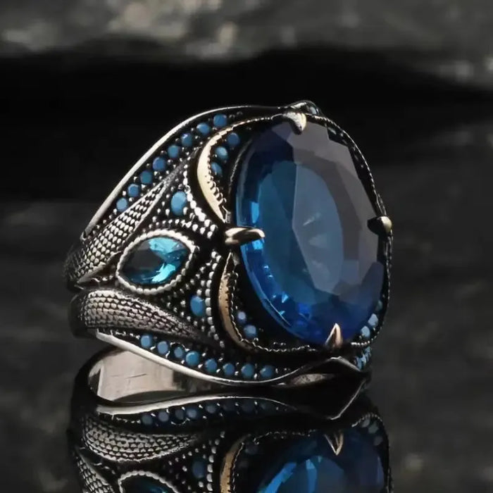 Retro Punk Fashion Ring – Bold Party Accessory