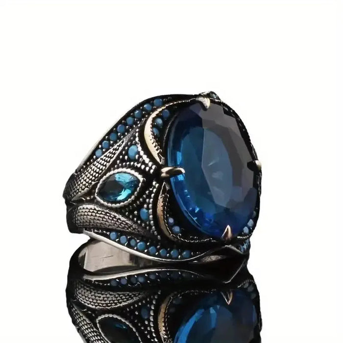 Retro Punk Fashion Ring – Bold Party Accessory