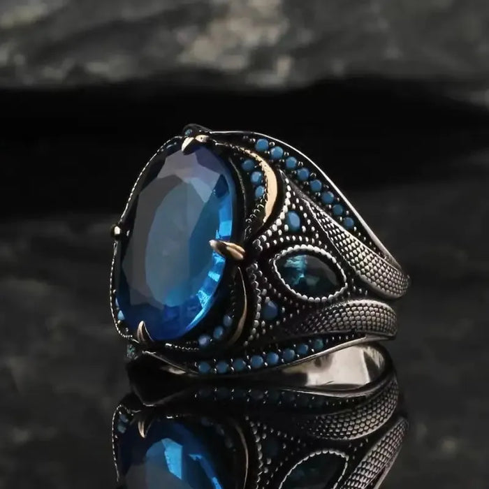 Retro Punk Fashion Ring – Bold Party Accessory