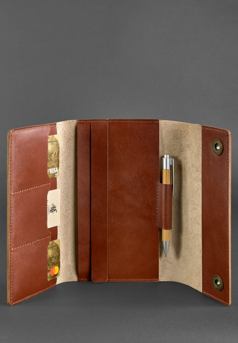 High-Quality Unique Leather Bound Notebook A5 with Cover