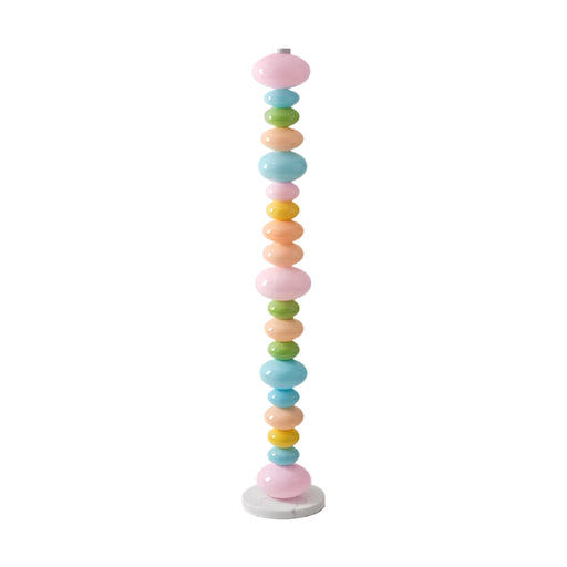 Colorful and Artistic Rainbow Candy Unique Glass Floor/Table Lamp