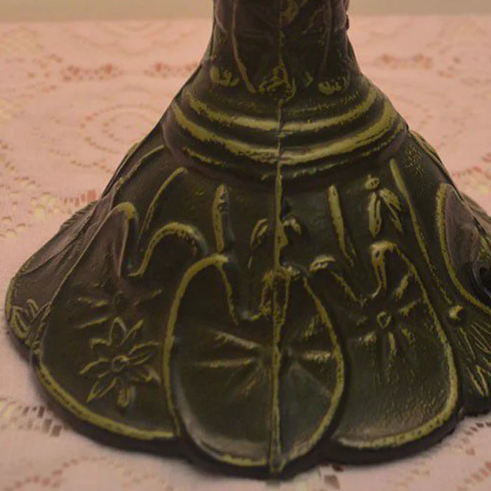 Modern Dome Shade Glass Table Lamp in Multicolor