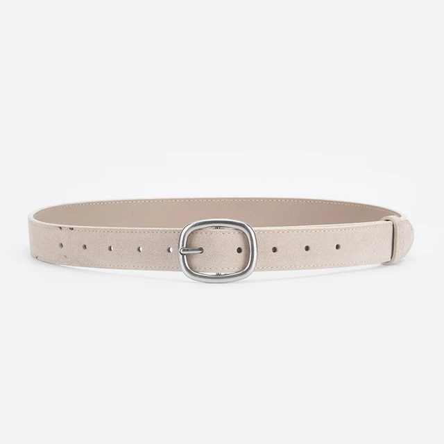 Classic Suede Genuine Leather Women's Belt