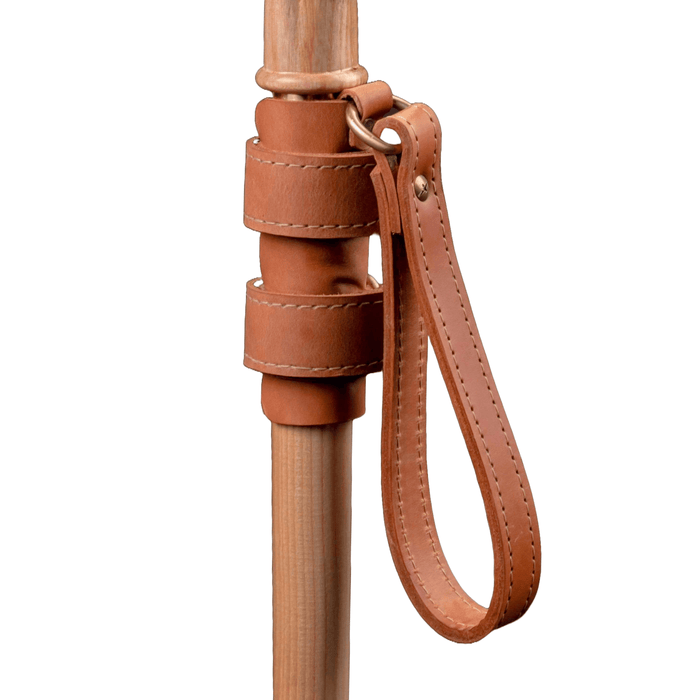 Walking Stick Wrist Strap Cords Brown - Leather Natural