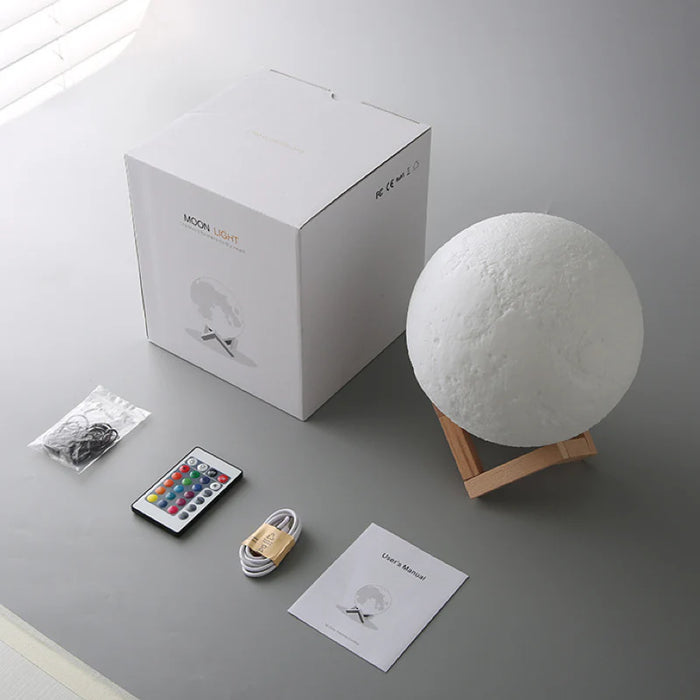 Captivating and Adjustable Lamp Moon Remote Control Light