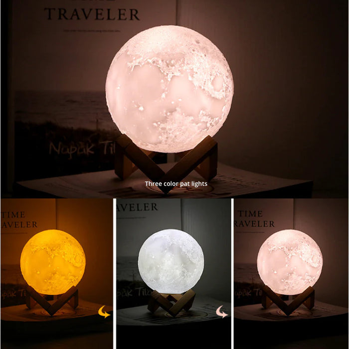Captivating and Adjustable Lamp Moon Remote Control Light