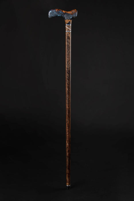 Stylish Walking Cane Modern Handle, Art Designer Walking Stick