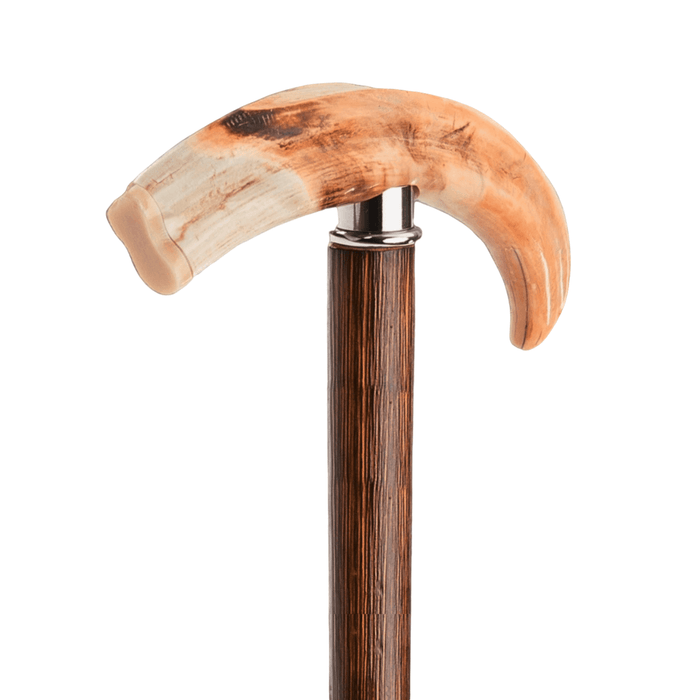 Wild Boar Tusk Walking Cane for Men - Rare Wild Boar Cane
