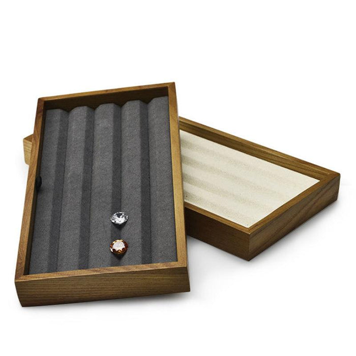 Wood Necklace Display for Diamond & Gemstone Jewelry