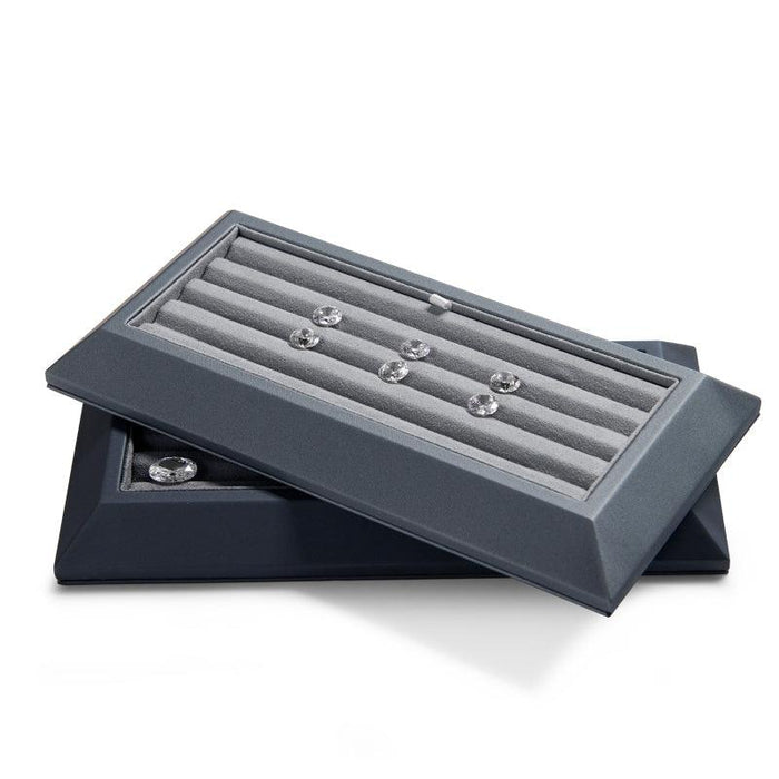 PU Leather Diamond Jewelry Display Tray