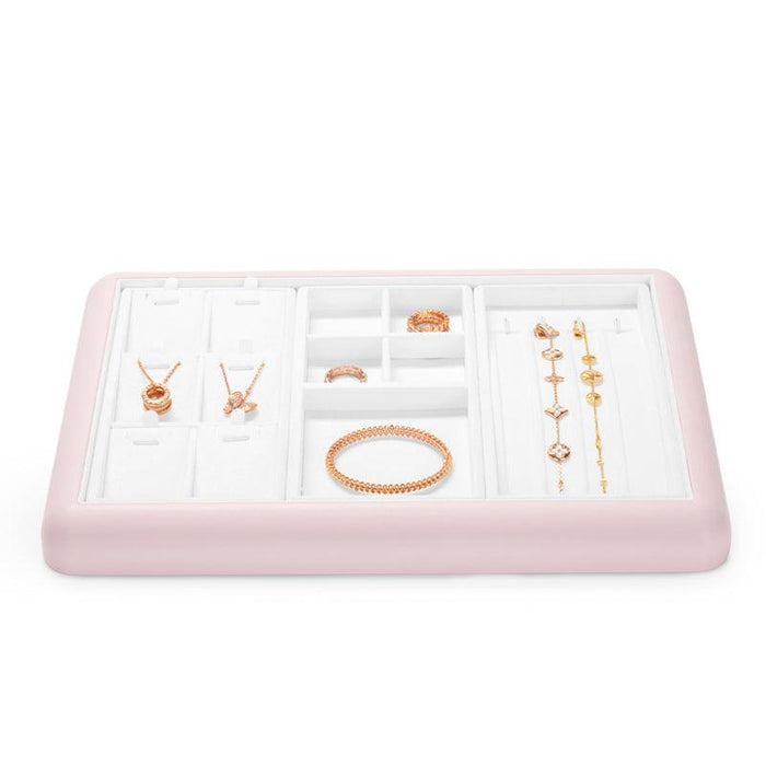 Pink Multifunctional Combination Jewelry Storage Tray