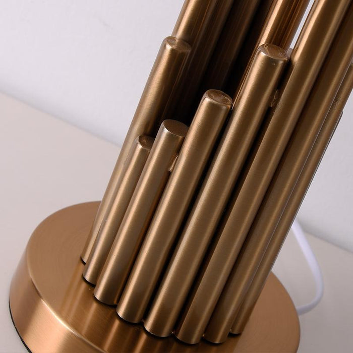 Luxurious Lighting Golden Spire Table Lamp