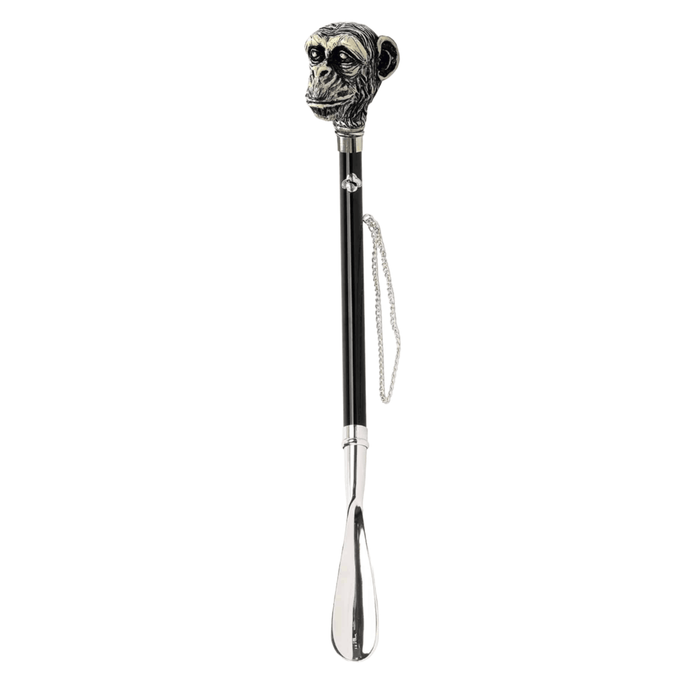 Unique Design Handpainted Monkey Shoehorn