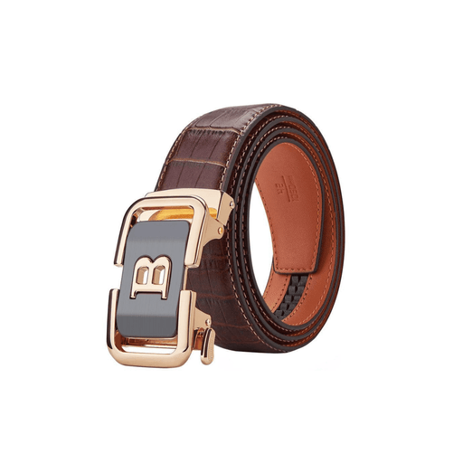 Vintage Leather Suit Belt For Men, Balz Model