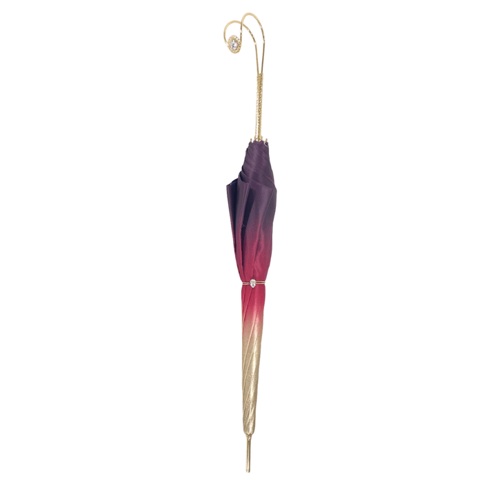 Luxury Fanciful Umbrella With Peacock Design