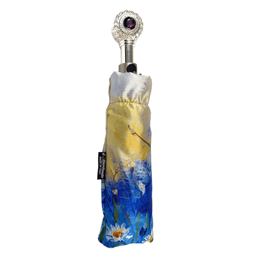 Women's Folding Umbrella in New Exclusive Daisies Design