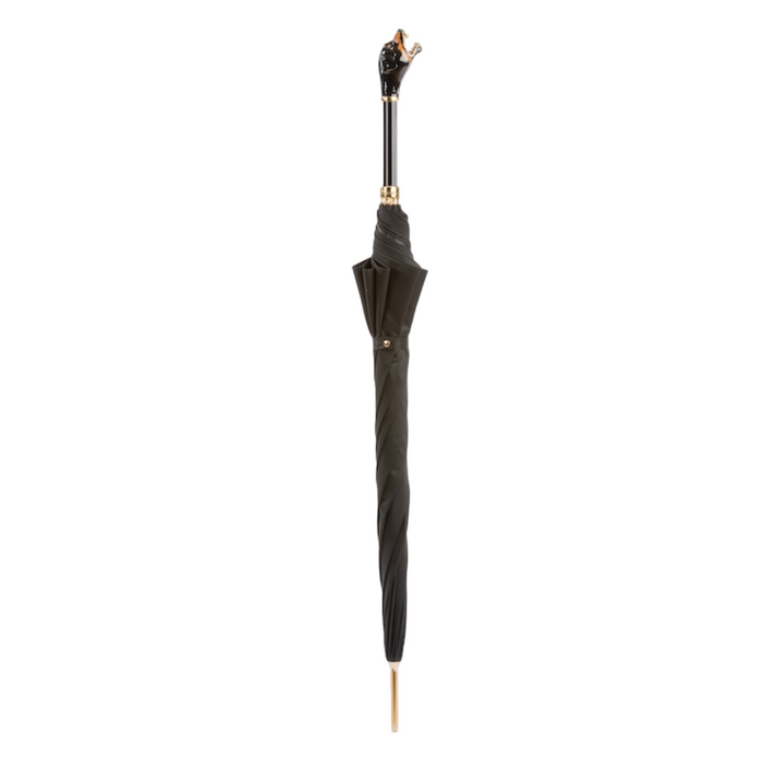 Unique Men's Rottweiler Handle Exclusive Black Umbrella