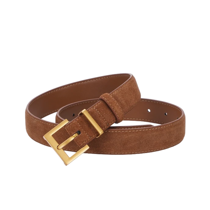 Trendy Stylish Double Genuine Leather Belt for Women