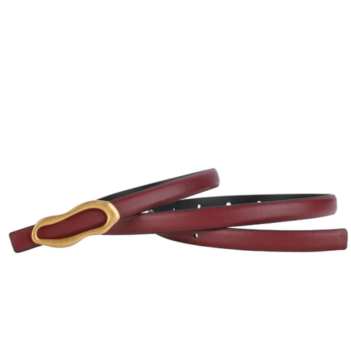 High-Quality Retro Gold Designer Belt for Women