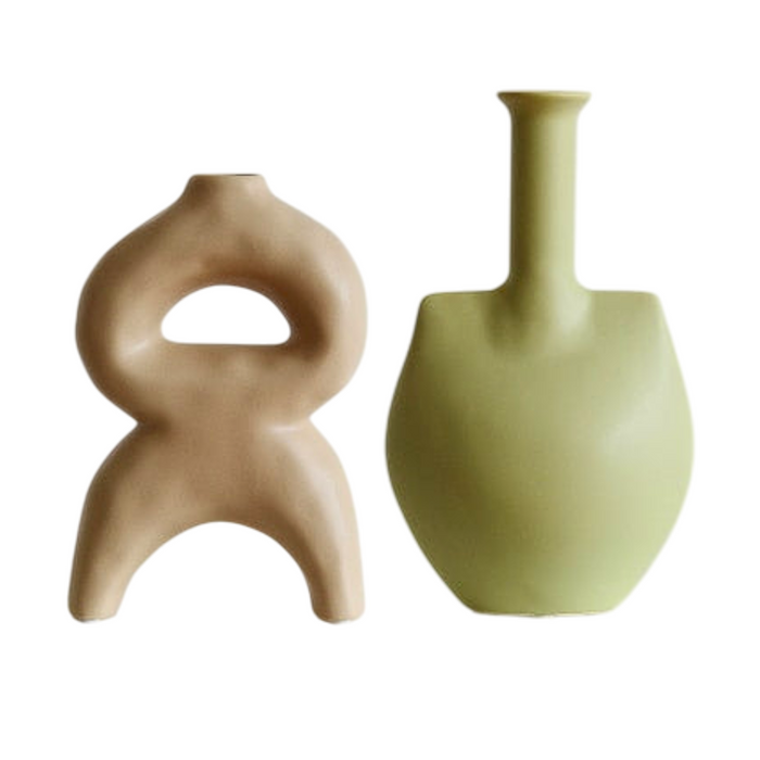SOUL Quiet Wind Morandi-Tinted Ceramic Vase