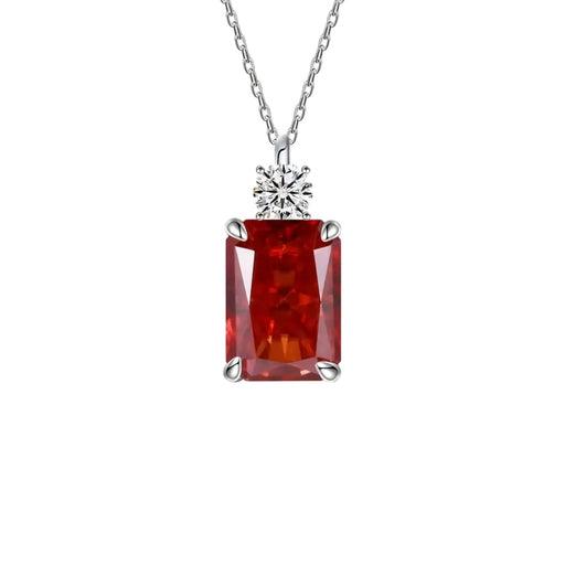 925 Silver Moissanite Pendant Necklace – Exclusive Design Jewelry