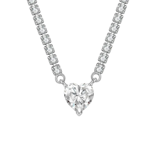5 Carat Luxury Moissanite Pendant Necklace for Women