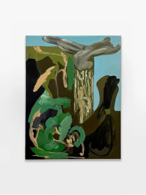 Remains of the Garden – Original Oil Painting on Canvas