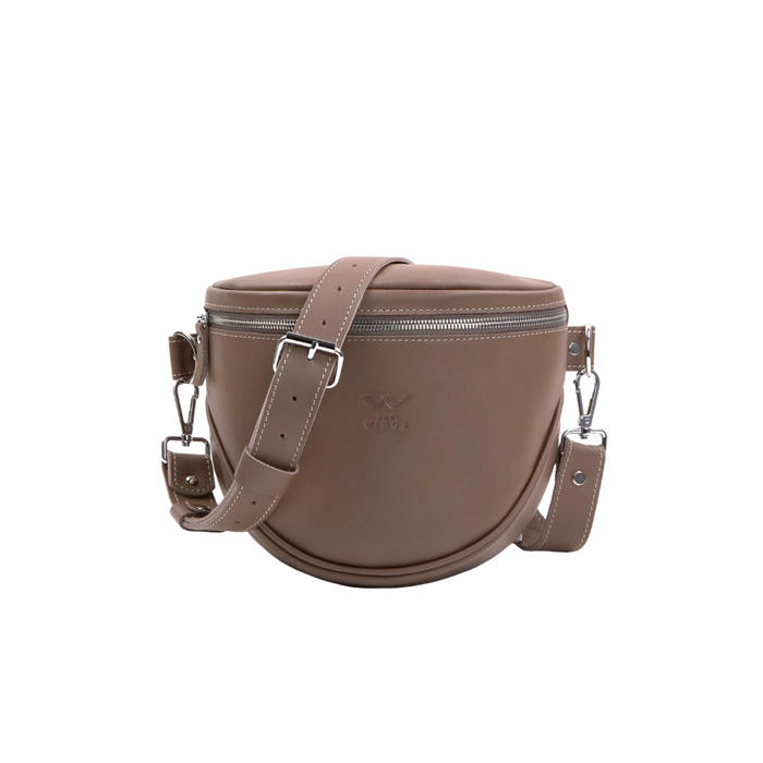 Leather Waist Crossbody Bag – Compact and Hands-Free