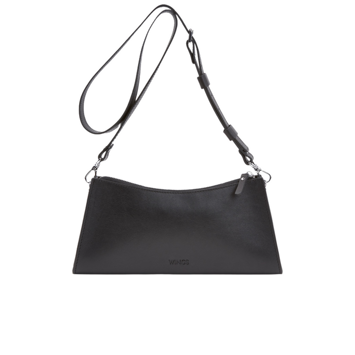 Compact Leather Handbag with Timeless Appeal